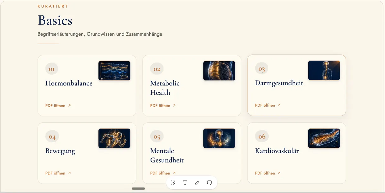 Basics — sechs Grundlagen-PDFs